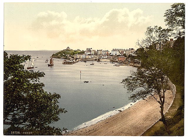 Tenby Vintage A4 Photo Print