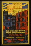 Tenement House Nyc Vintage Retro Advert Poster A4 Photo Print