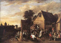 Teniers David The Younger Flemish Kermess 1652 A4 Photo Print