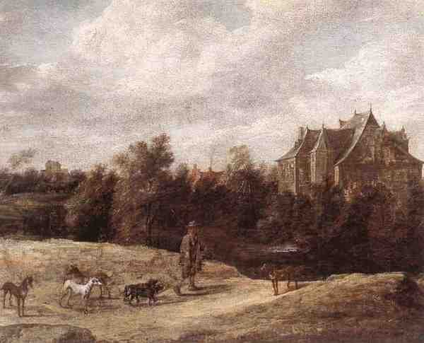 Teniers David The Younger Return From The Hunt 1670 A4 Photo Print