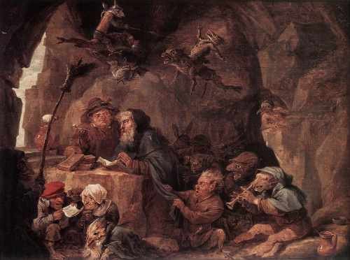 Teniers David The Younger Temptation Of St Anthony A4 Photo Print