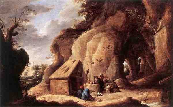 Teniers David The Younger The Temptation Of St Anthony A4 Photo Print