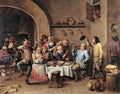 Teniers David The Younger Twelfth Night The King Drinks A4 Photo Print