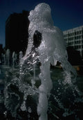 Tennessee Nighttime Fountain Boston A4 Photo Print