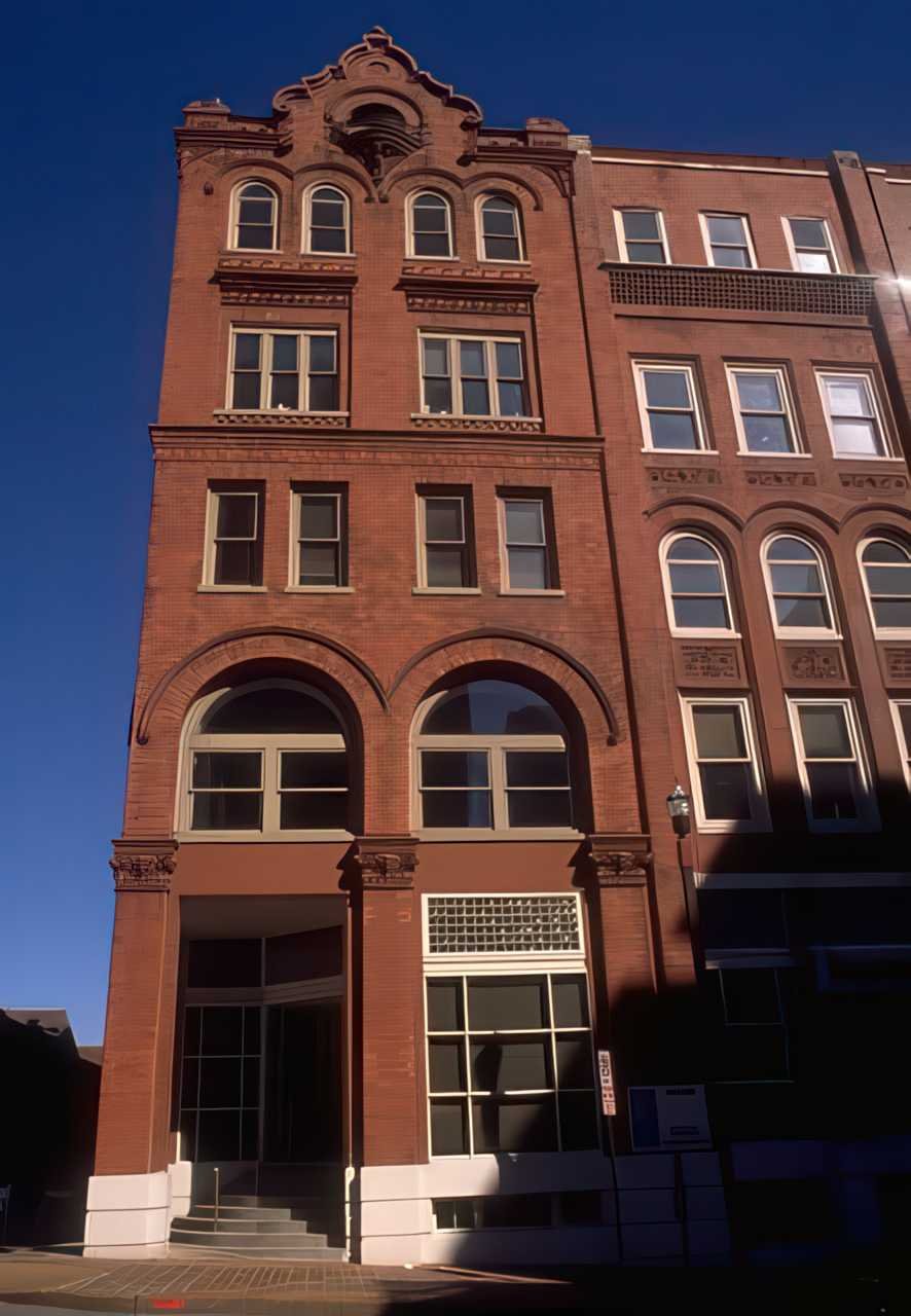 Tennessee Red Brick Building A4 Photo Print
