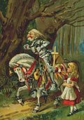 Tenniel J 1910 When the horse stopped he fell off A4 Photo Print