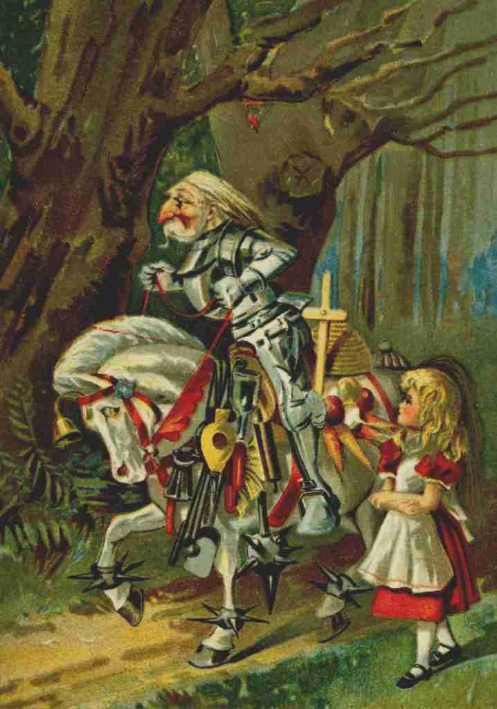 Tenniel J 1910 When the horse stopped he fell off A4 Photo Print