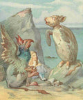 Tenniel J Alices Wonderland 1911 The Mock Turtle A4 Photo Print