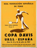 Tennis Poster 1967 Vintage Retro Advert Poster A4 Photo Print
