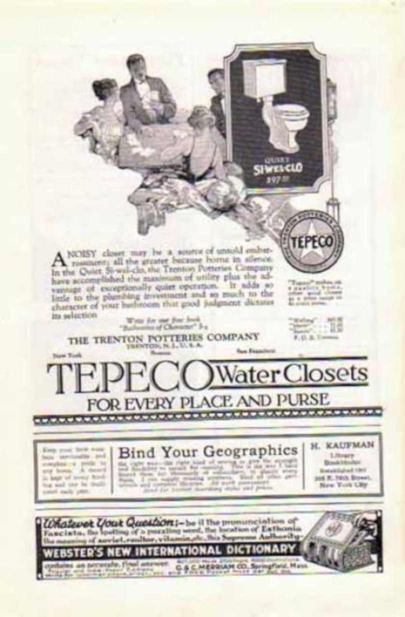 Tepco Water Closets Vintage Retro Advert Ads A4 Photo Print