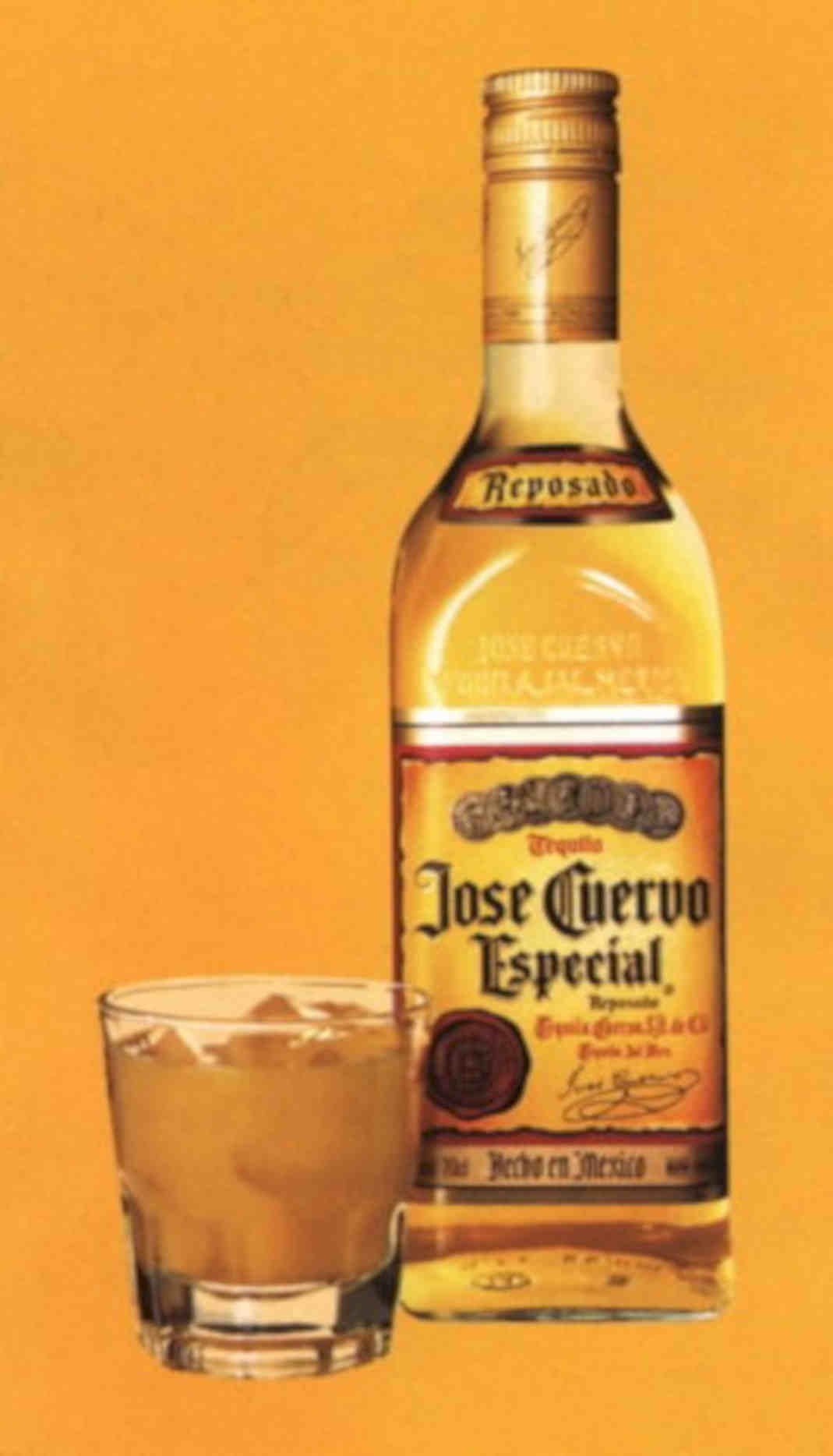 Tequila Reposado Cuervo Vintage Retro Advert Poster A4 Photo Print