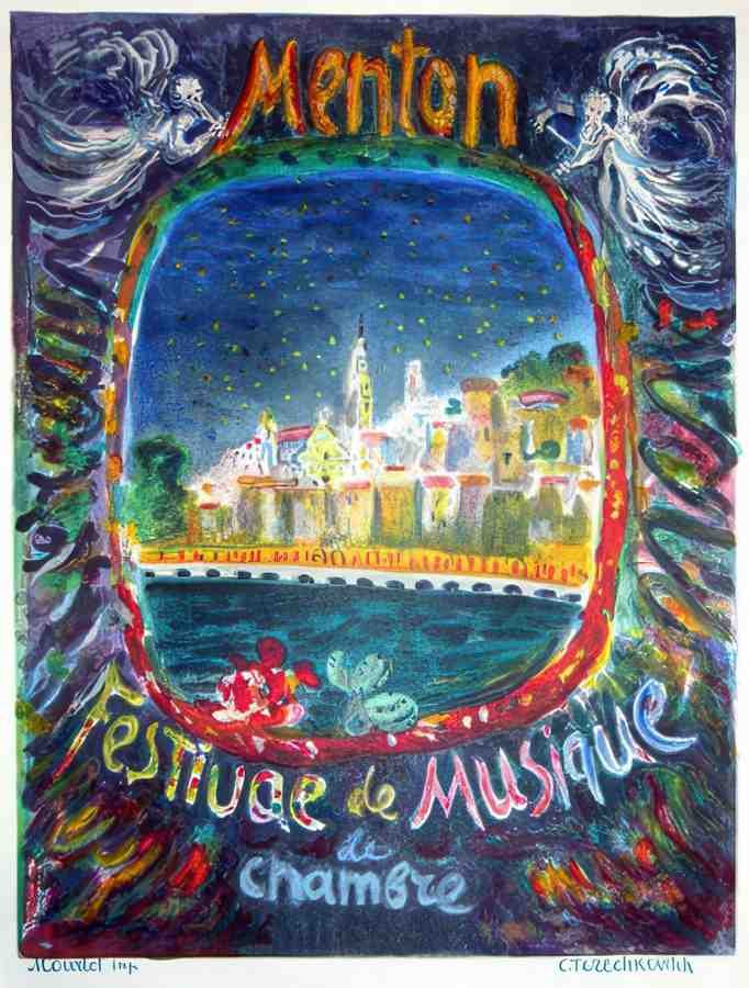 TerechkovitchFestival Vintage Advert A4 Photo Print