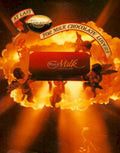 Terras Milk Chocolate 1980s Vintage Retro Advert