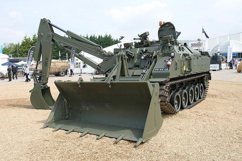Terrier Armored Digger United Kingdom A4 Photo Print