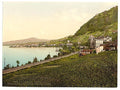 Territet Montreaux  Geneva Lake Vintage A4 Photo Print