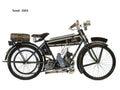 Terrot 1924 motorbike A4 Photo Print