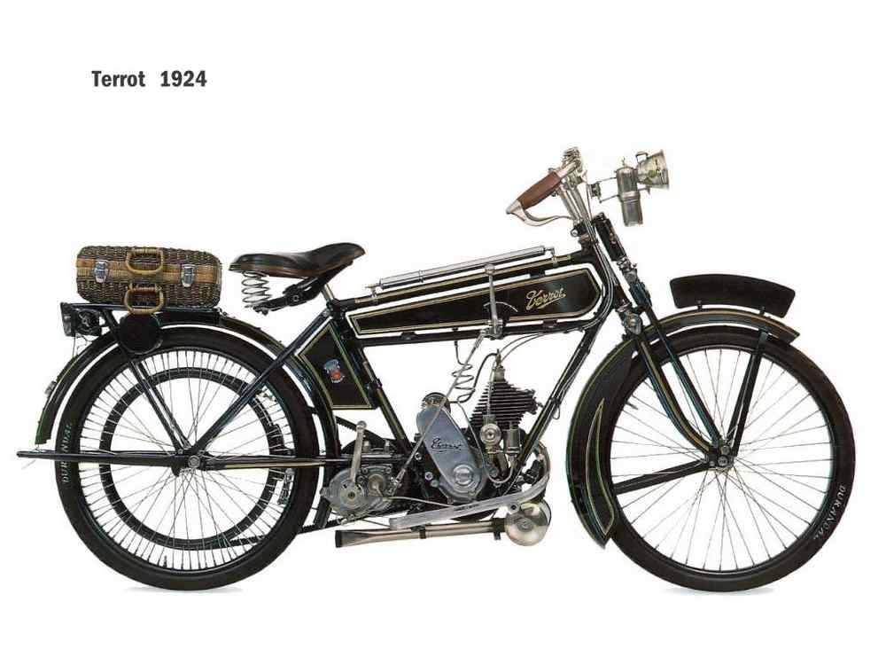 Terrot 1924 motorbike A4 Photo Print