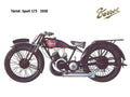 Terrot Sport 175 1930 motorbike A4 Photo Print
