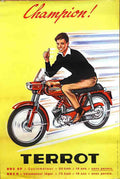 TerrotMoped Vintage Advert A4 Photo Print