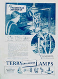 Terry Anglepoise Lamps 1940s Vintage Retro Advert Poster