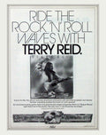 Terry Reid Rogue Vintage Retro Advert Poster A4 Photo Print