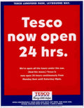 Tesco Leyburn Park Vintage Retro Advert Poster A4 Photo Print
