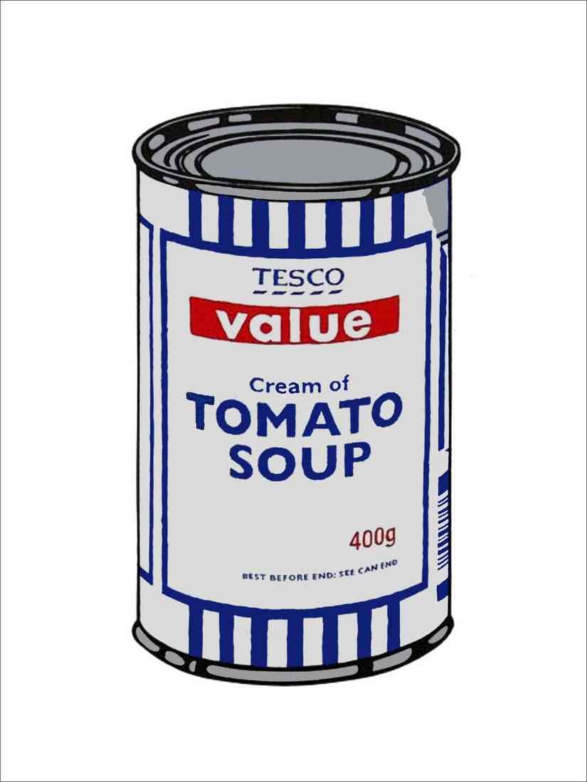 Tesco Soup plus A4 Photo Print