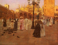 Tessari Romolo Piazza San Marco Venice Art A4 Photo Print