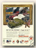 Texaco Automobile 1940s Vintage Retro Advert Ads A4 Photo Print