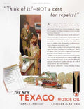Texaco Budget Auto 2 Vintage Retro Advert Ads A4 Photo Print