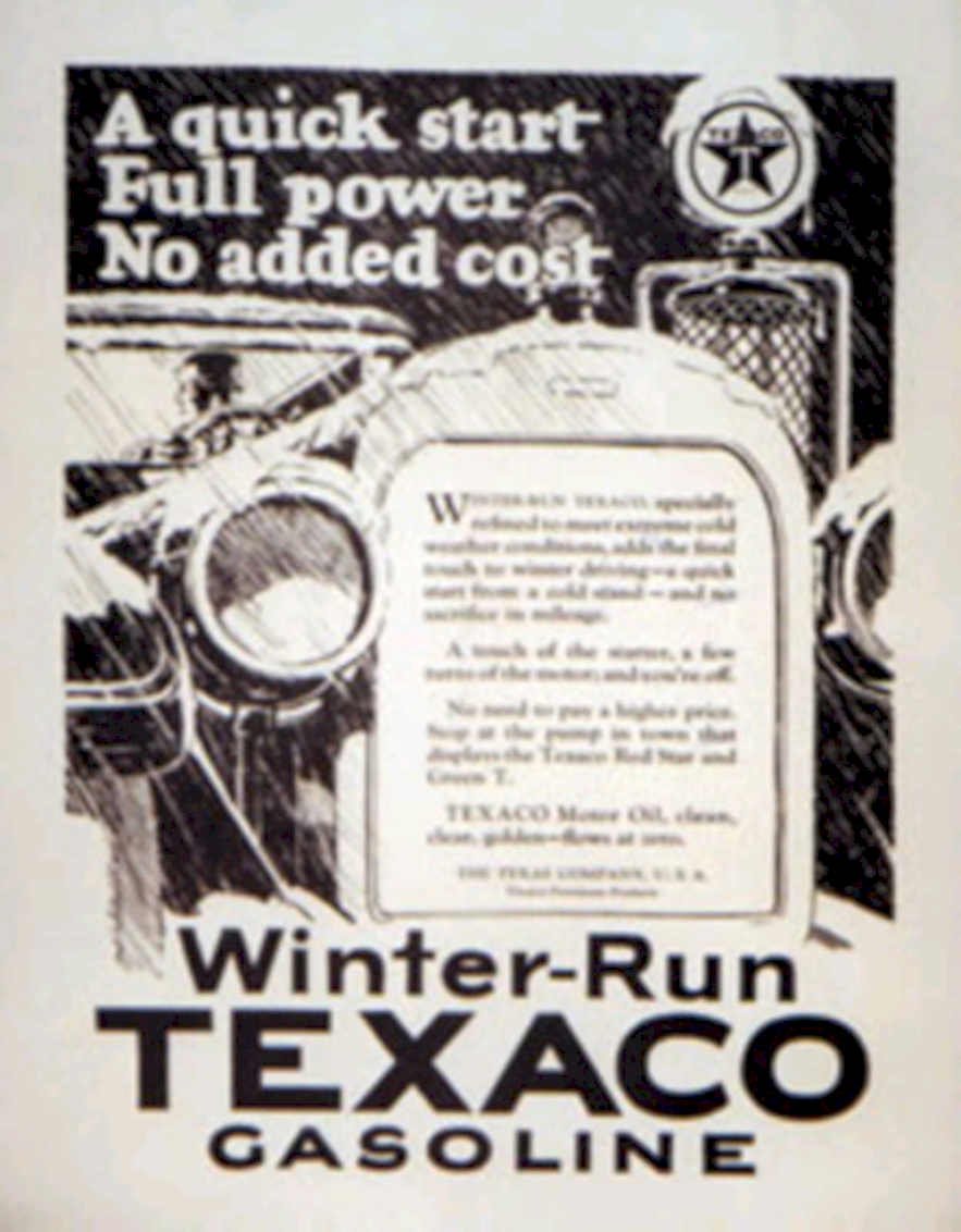 Texaco Vintage Retro Advert Poster A4 Photo Print