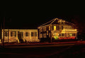 Texas Holiday Lights House 2 A4 Photo Print