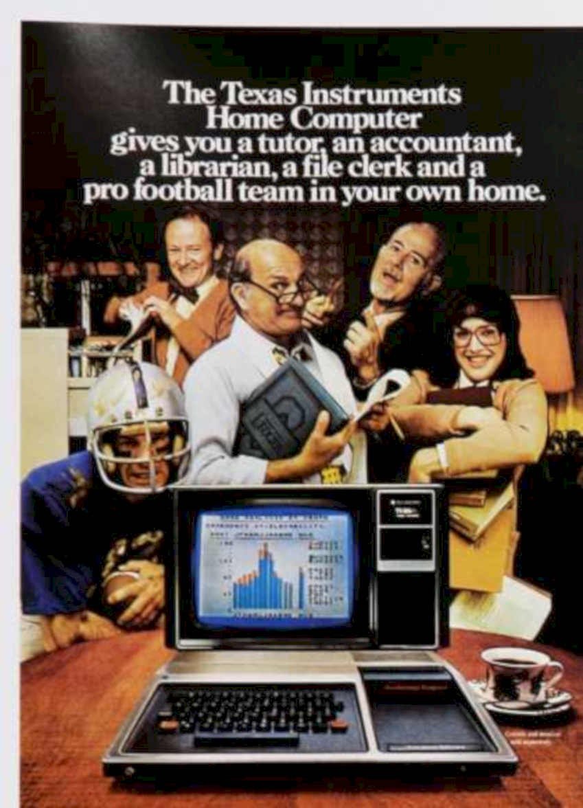 Texas Instruments Home Vintage Retro Advert Ads A4 Photo Print