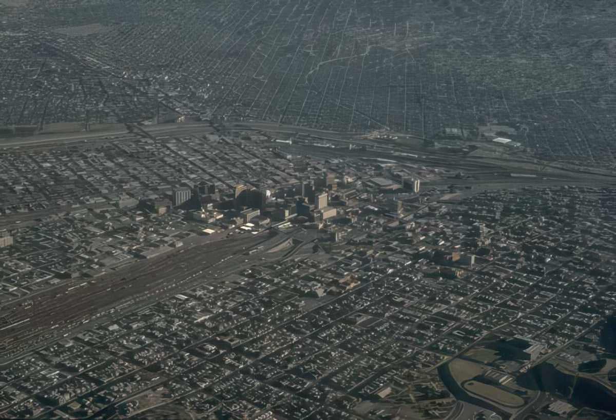 Texas Los Angeles Downtown 2 A4 Photo Print