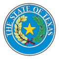 Texas Seal N3317 A4 Photo Print