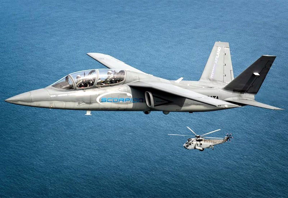 Textron Airland Scorpion Trainer Light Attack Aircraft Usa 5 A4 Photo Print