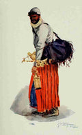 Thackeray Lance 1869 1916 The People of Egypt 1916 Syrup seller A4 Photo Print