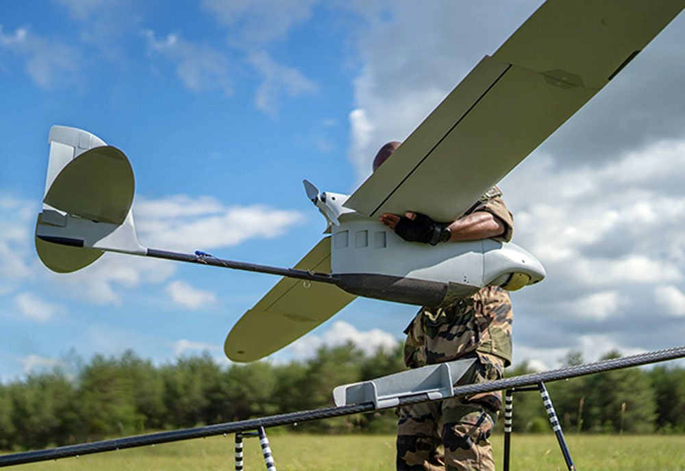 Thales Spyranger Mini Uav France A4 Photo Print