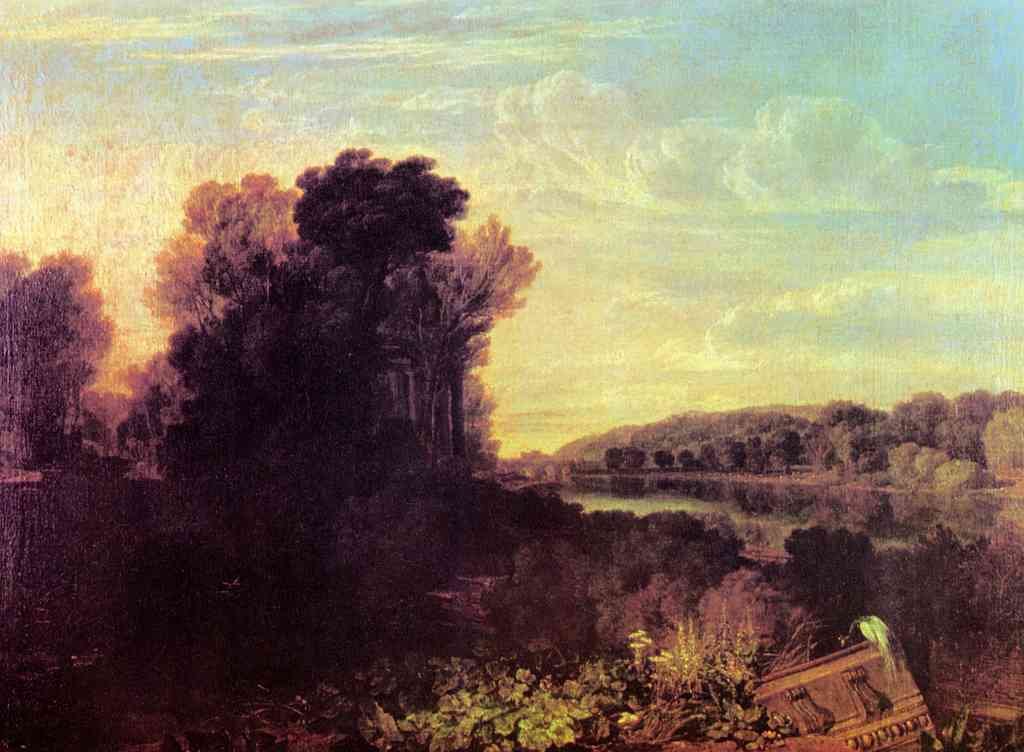 Thames At Weybridge Joseph Mallord Turner A4 Photo Print