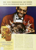 Thanksgiving Dinner Turkey Vintage Retro Advert Ads A4 Photo Print