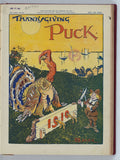 Thanksgiving Puck 1910 PUCK A4 Photo Print
