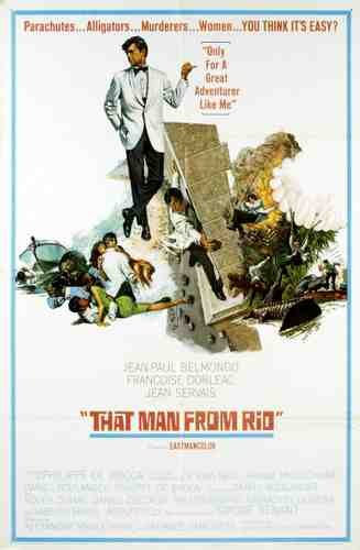  That Man From Rio 01 film star poster A4 Photo Print