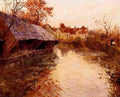 Thaulow Frits A Morning River Scene 5 A4 Photo Print