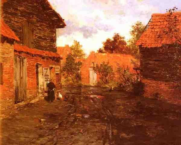 Thaulow Frits After The Rain 5 A4 Photo Print