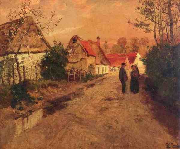 Thaulow Frits Arques La Bataille Normandie 5 A4 Photo Print