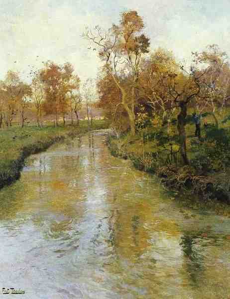 Thaulow Frits Autumn 5 A4 Photo Print