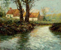 Thaulow Frits House By The 5 A4 Photo Print