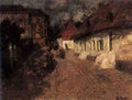 Thaulow Frits Midnight Mass 5 A4 Photo Print