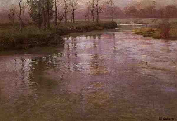 Thaulow Frits On The French River 5 A4 Photo Print