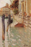 Thaulow Fritz On The Grand Canal Venice 5 A4 Photo Print